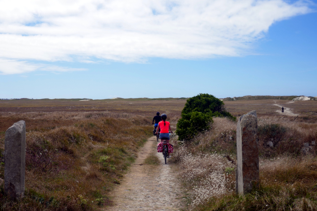 Cyclotourisme sur voie verte dans le Finistère