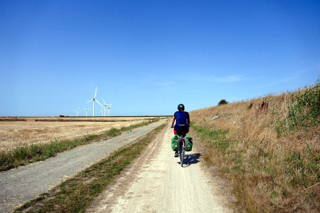 Vélodyssée et éoliennes