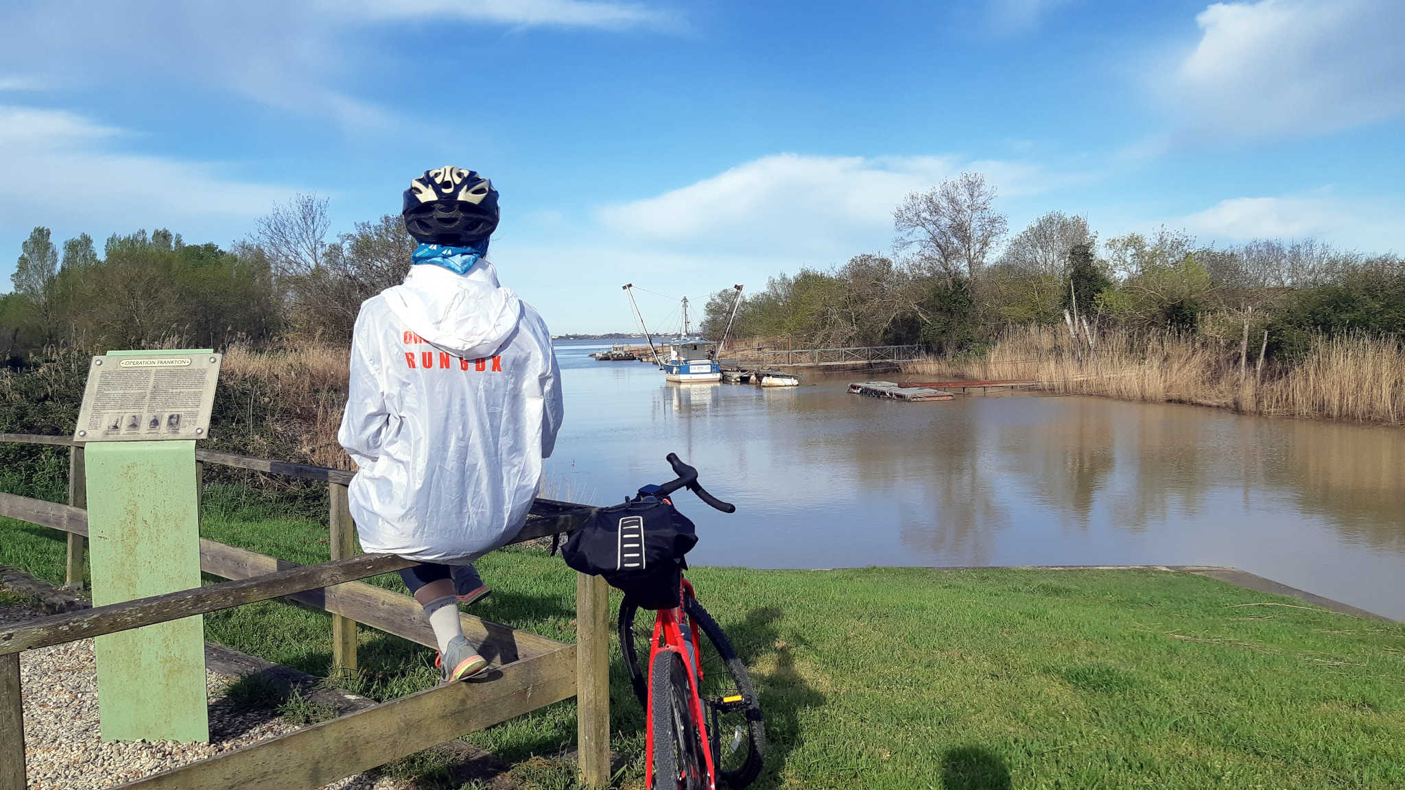 Blaye Royan à vélo