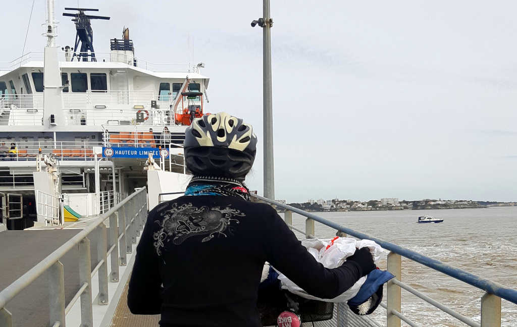 Traversée de l'estuaire de la Gironde